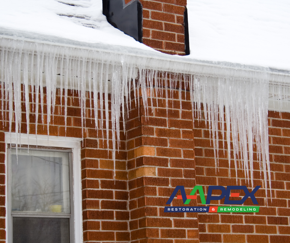 safely removing icicles from roof