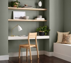 Sherwin-Williams Color of the year 2022 Evergreen Fog