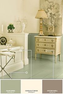PPG color of the year 2022 Olive Sprig