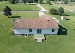 Home Exterior - Aerial View, back